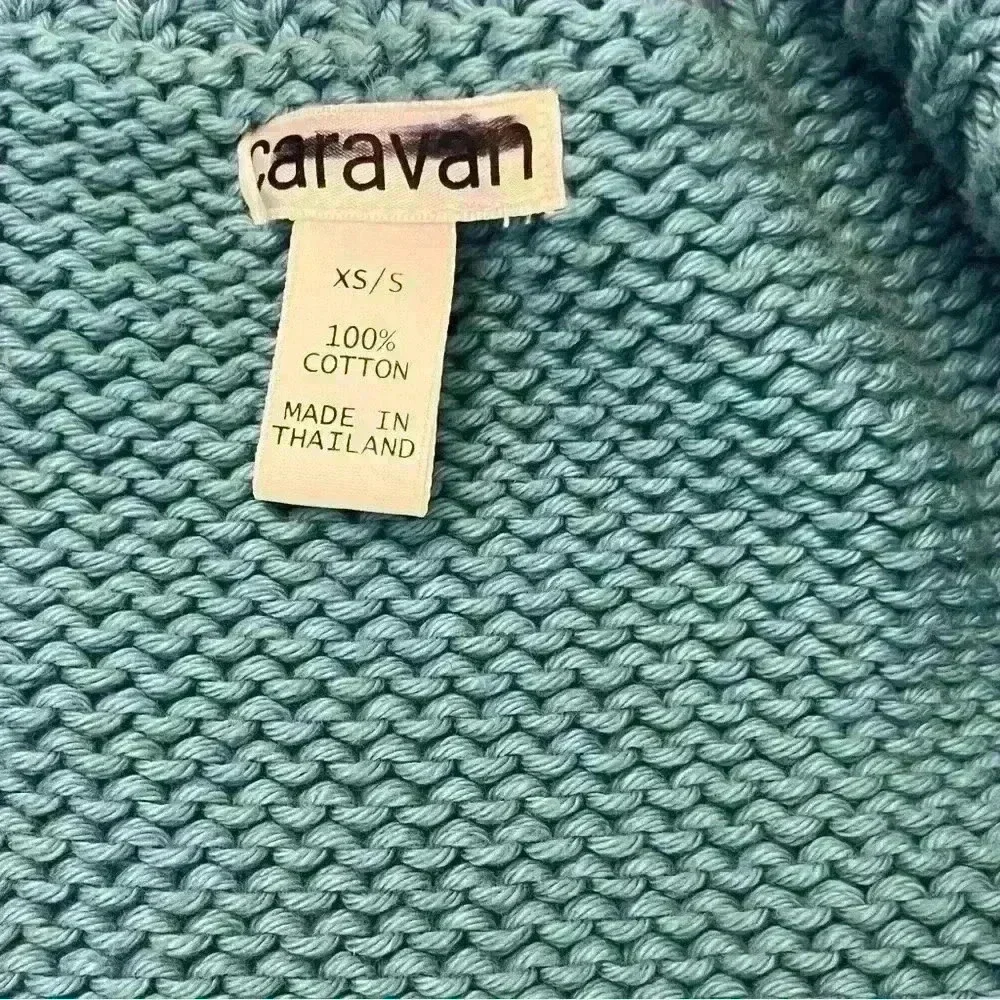 Caravan Concho Cable Knit Sweater